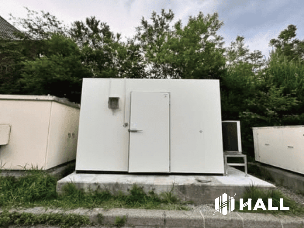 施工事例｜熱源設備工事｜プレハブ冷蔵庫設置｜川崎・横浜・東京・都内｜合同会社HALL｜hall86.com